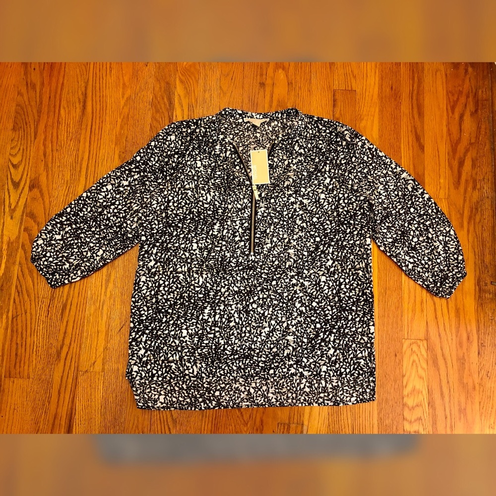 NWT Michael by Michael Kors Flowy Blouse Sz 10